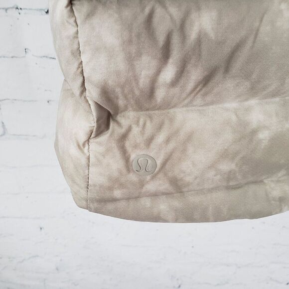 Lululemon Navigation Stretch Down Vest Size XXL Mesosphere White Opal Raw Linen - Picture 6 of 8